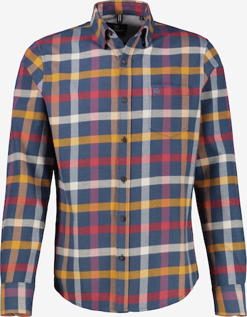 LERROS Regular fit Overhemd in Blauw: voorkant