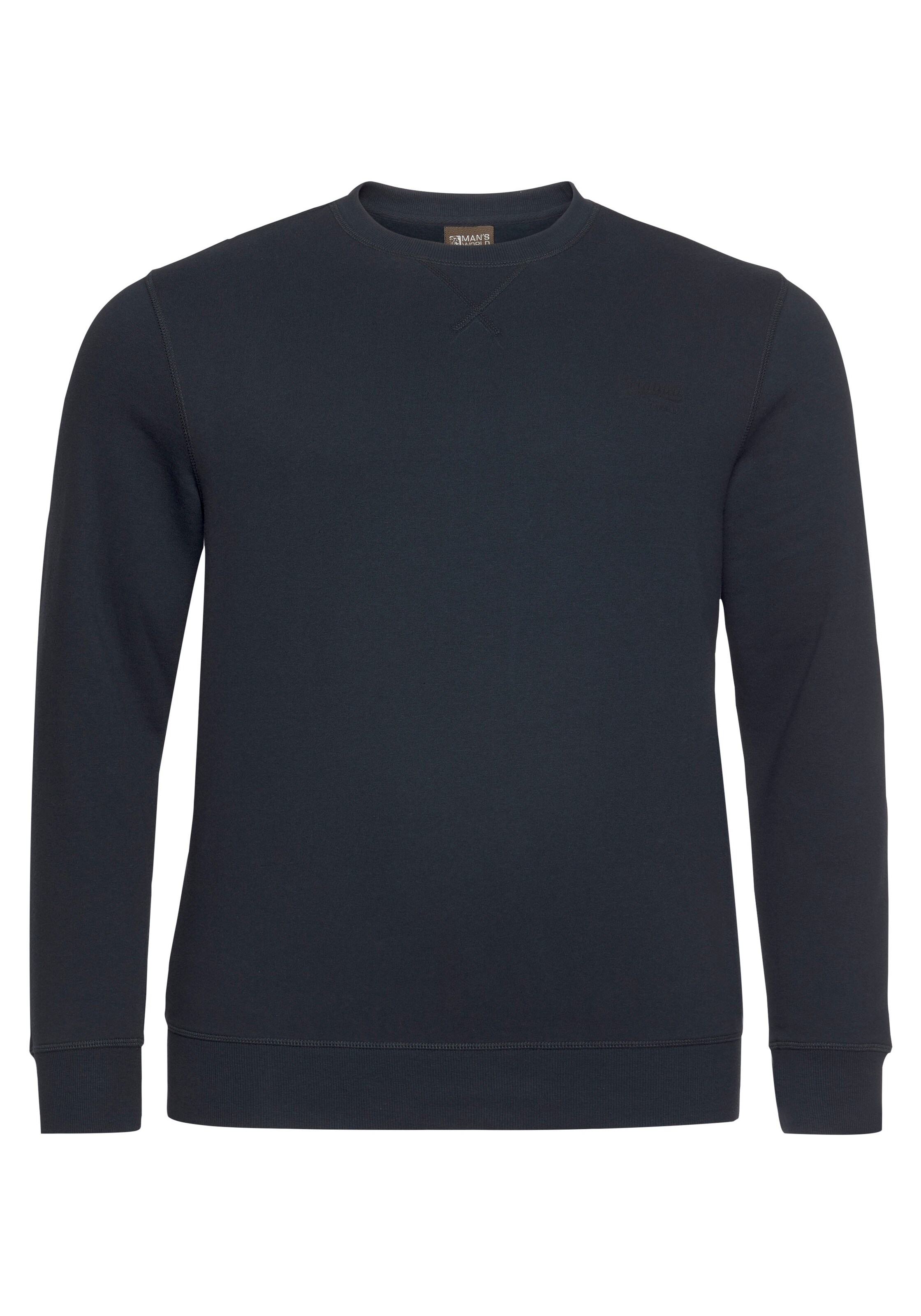 Man's World Sweatshirt in Blau: Vorderseite