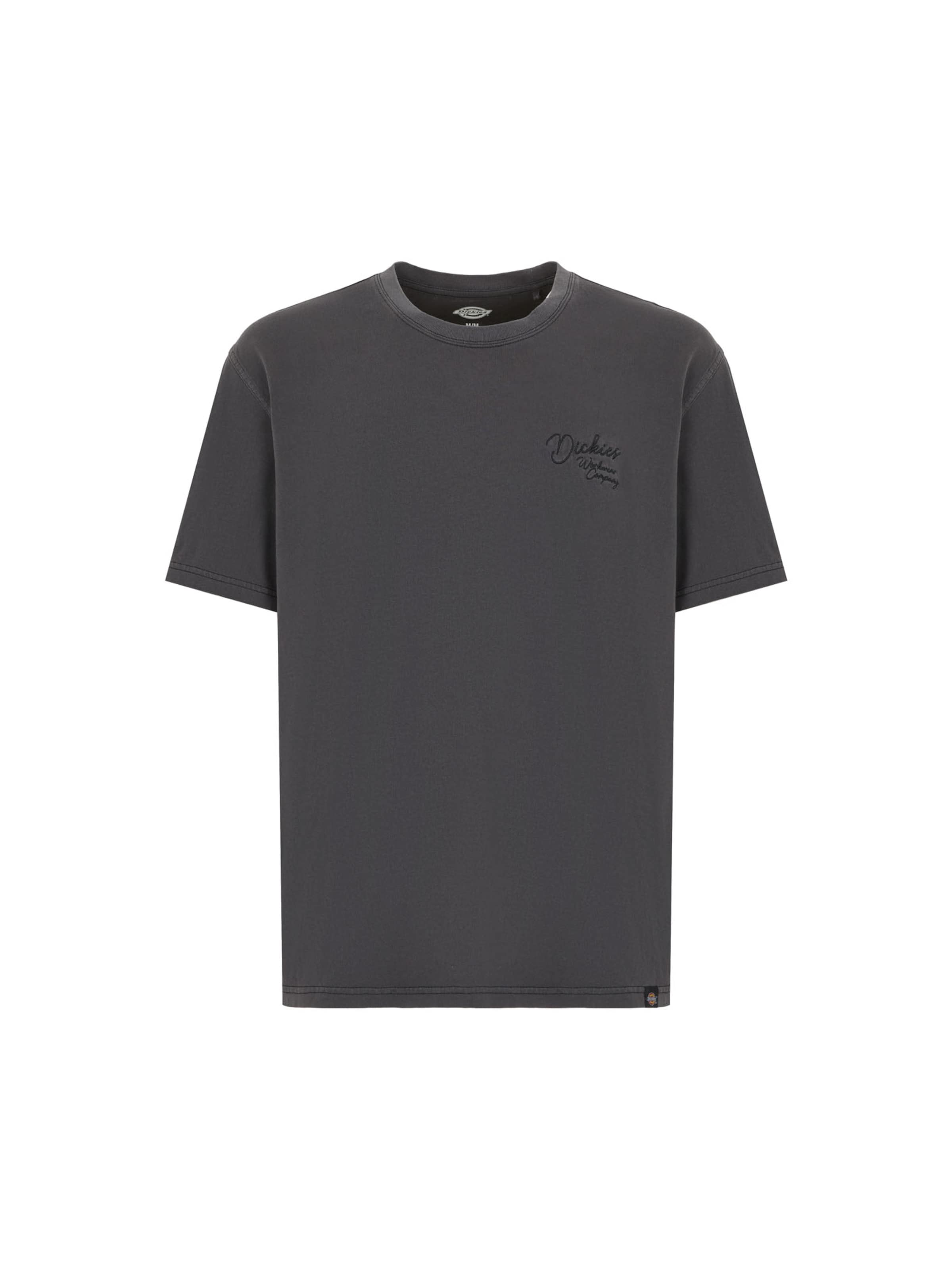 DICKIES T-shirt 'ROPE CHEST ' i svart: framsida
