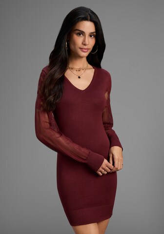 LAURA SCOTT Evening Dress in Red: front