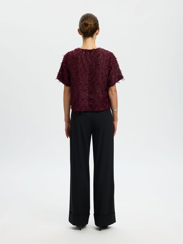 SELECTED Bluse in Rot