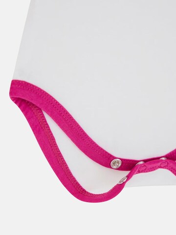 GUESS KIDS Set 'GUESS KIDS SET HOODED VEST + SS BODY + SHORTS Completi'‌ in Pink