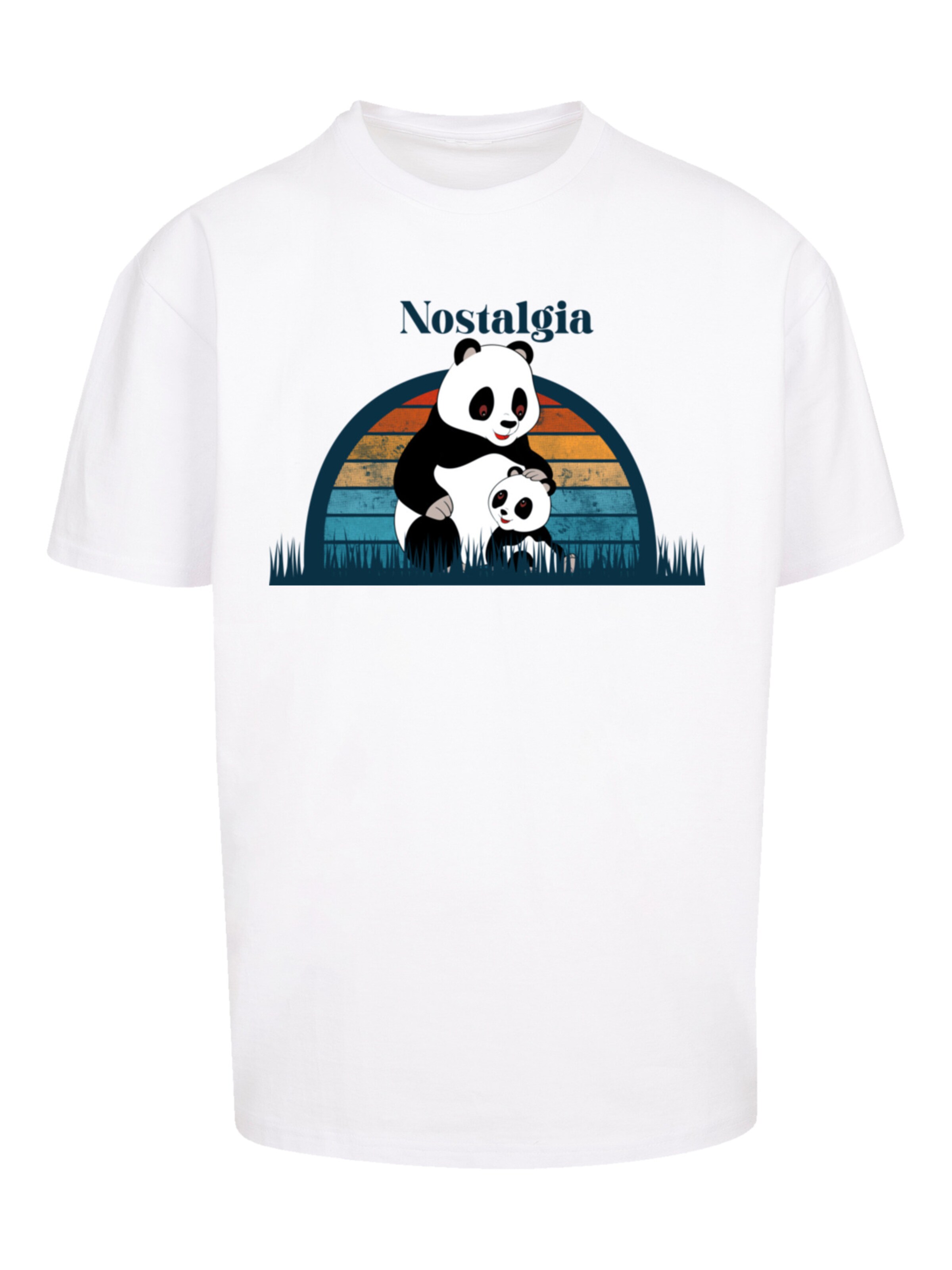 T-Shirt 'Tao Tao Nostalgia Heroes of Childhood' F4NT4STIC en blanc : devant