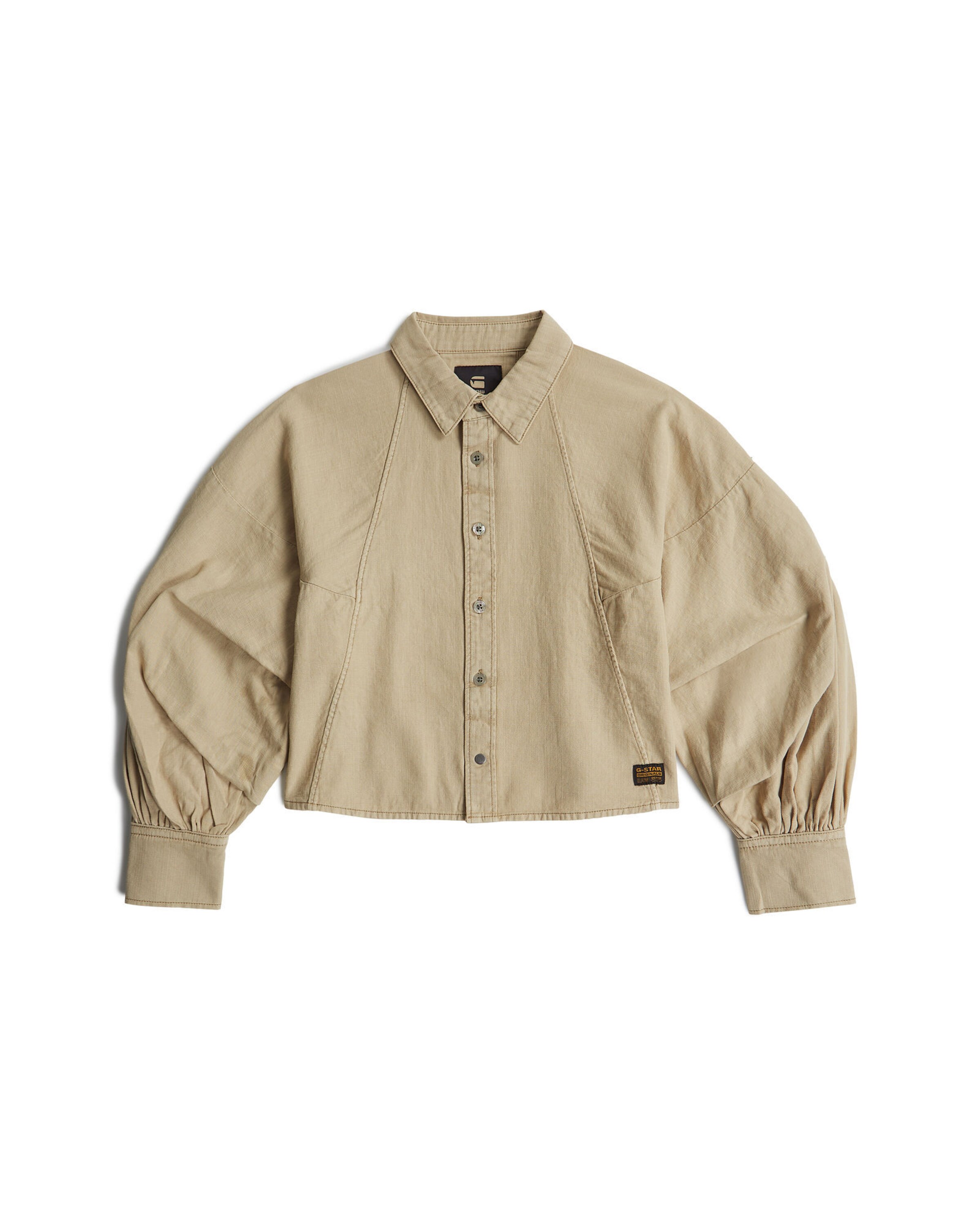 G-STAR Blouse 'Macro Baloon' in Dark beige, Item view
