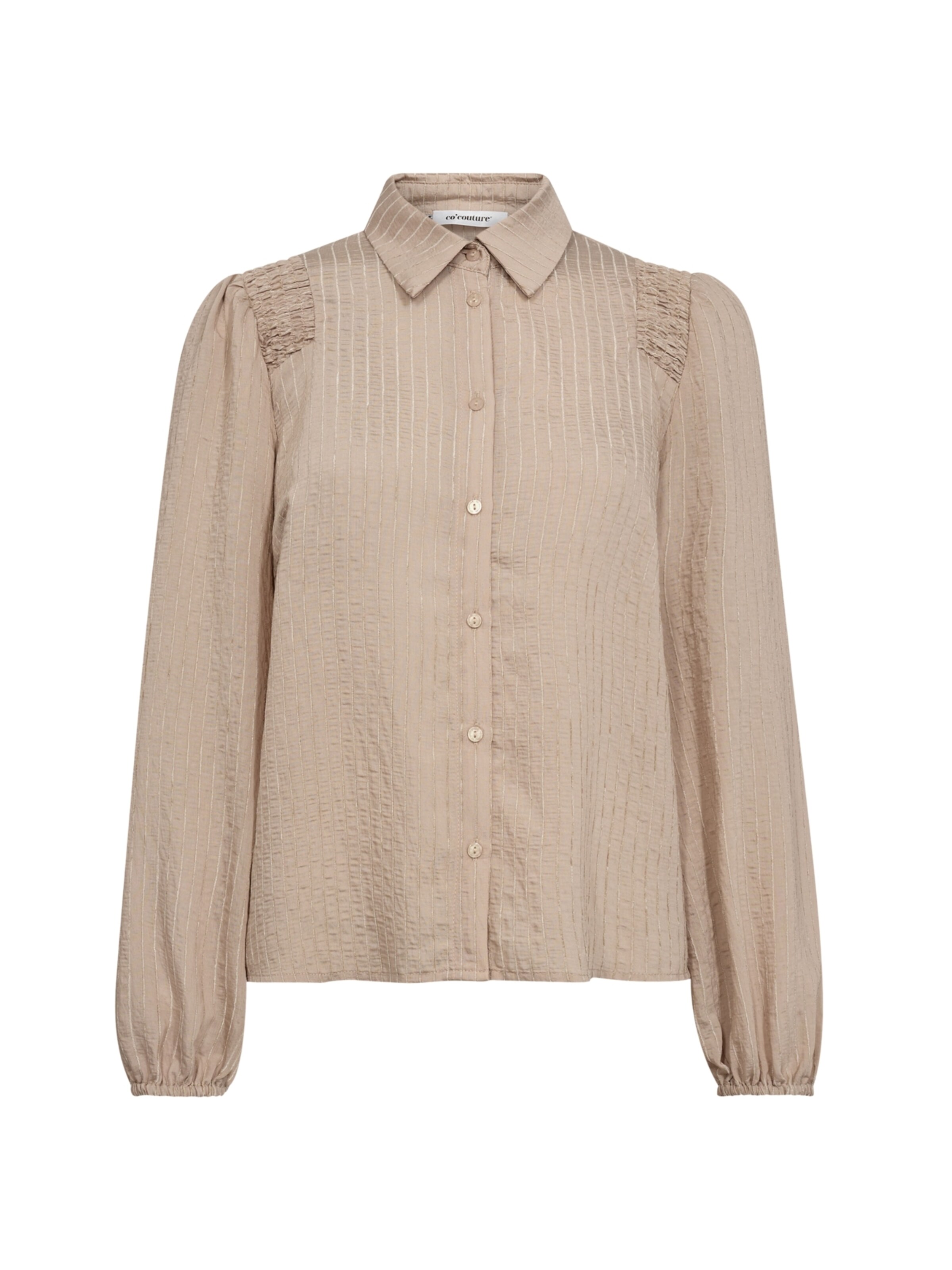 co'couture Blúz 'Viola' - szürke: elől