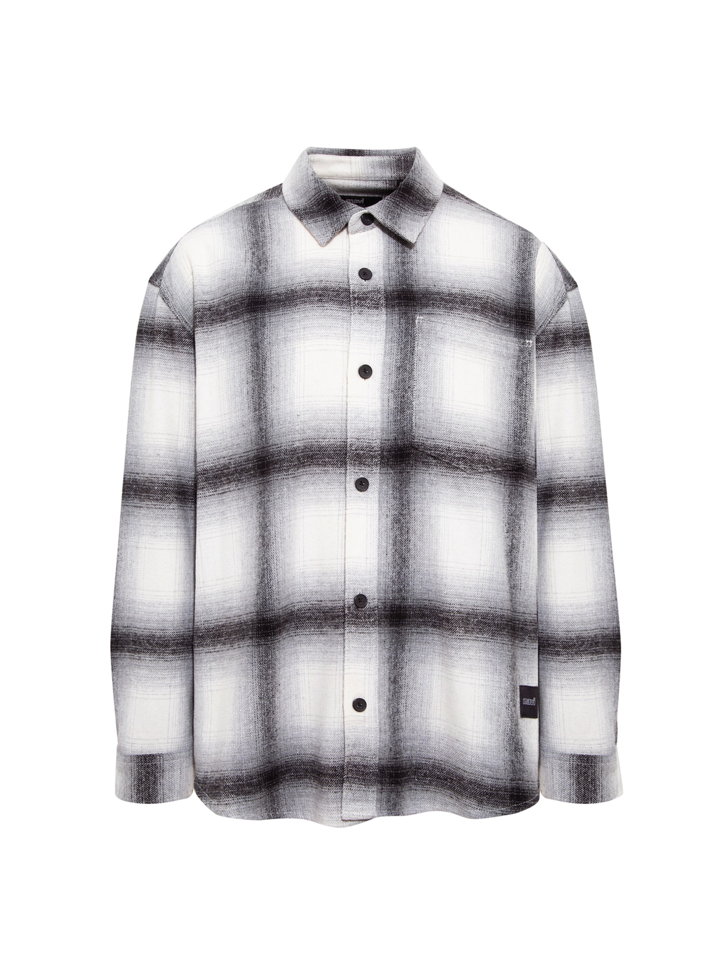 Mavi Comfort Fit Hemd in Weiß: Vorderseite