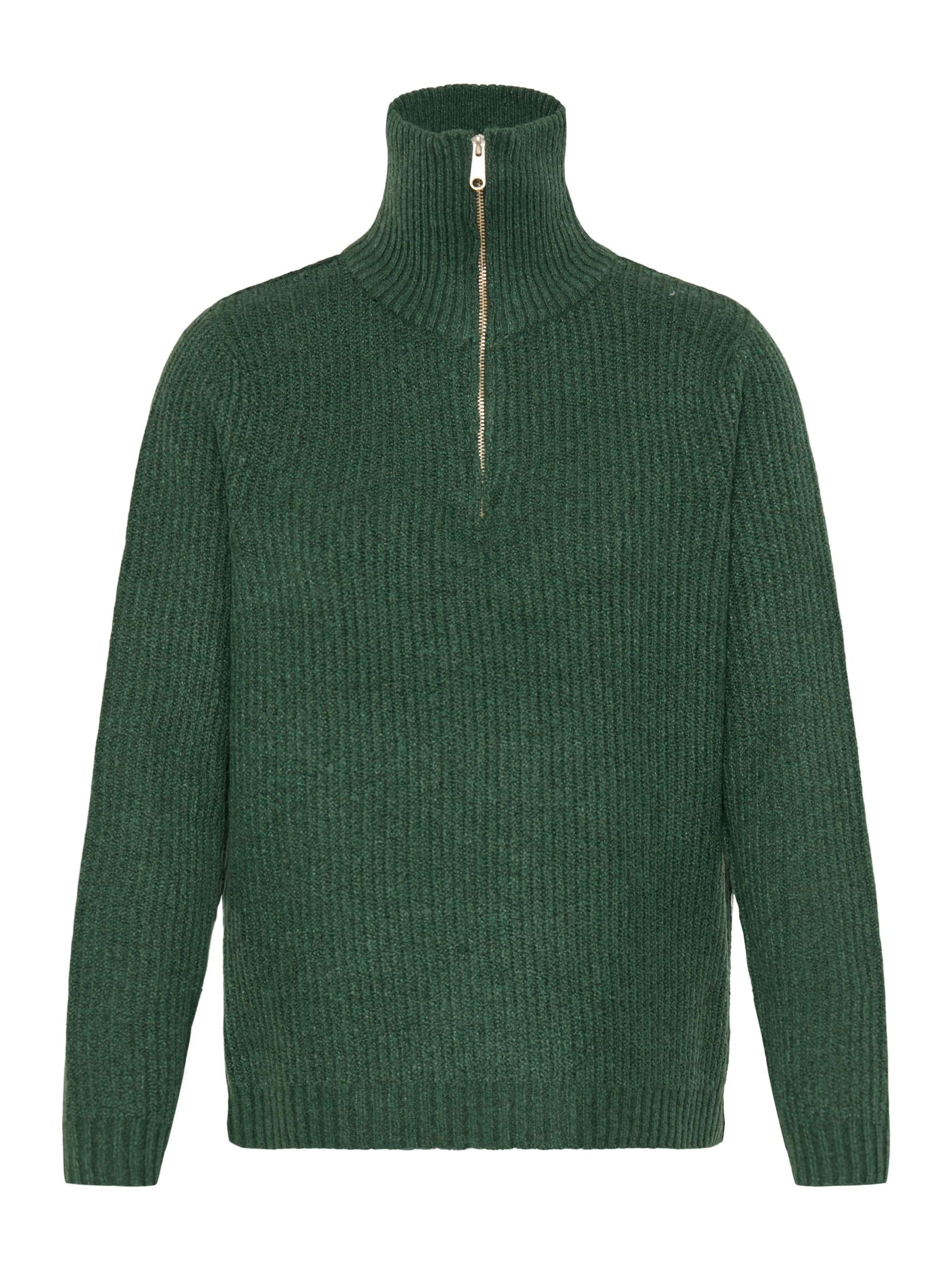 Oxmo Trui ' OXIBALLINO ' in Groen: voorkant