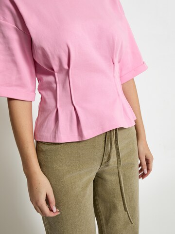 minus - Top 'Juniana' en rosa