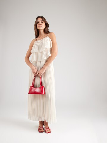 VILA Summer dress 'Chiffan' in Beige