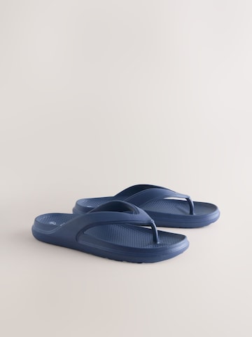 Next Босоножки через палец в Синий