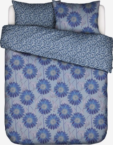 ESSENZA Duvet Cover 'Yule' in Blue: front