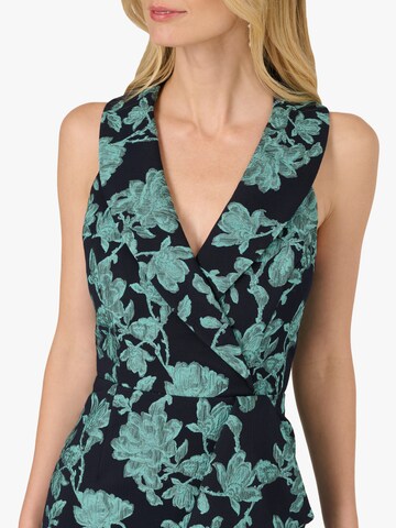 Adrianna Papell Evening dress 'Jacquard Sleeveless Gown' in Blue