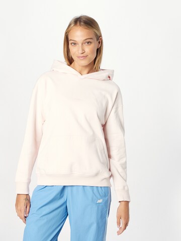 new balance Sweatshirt in Pink: front