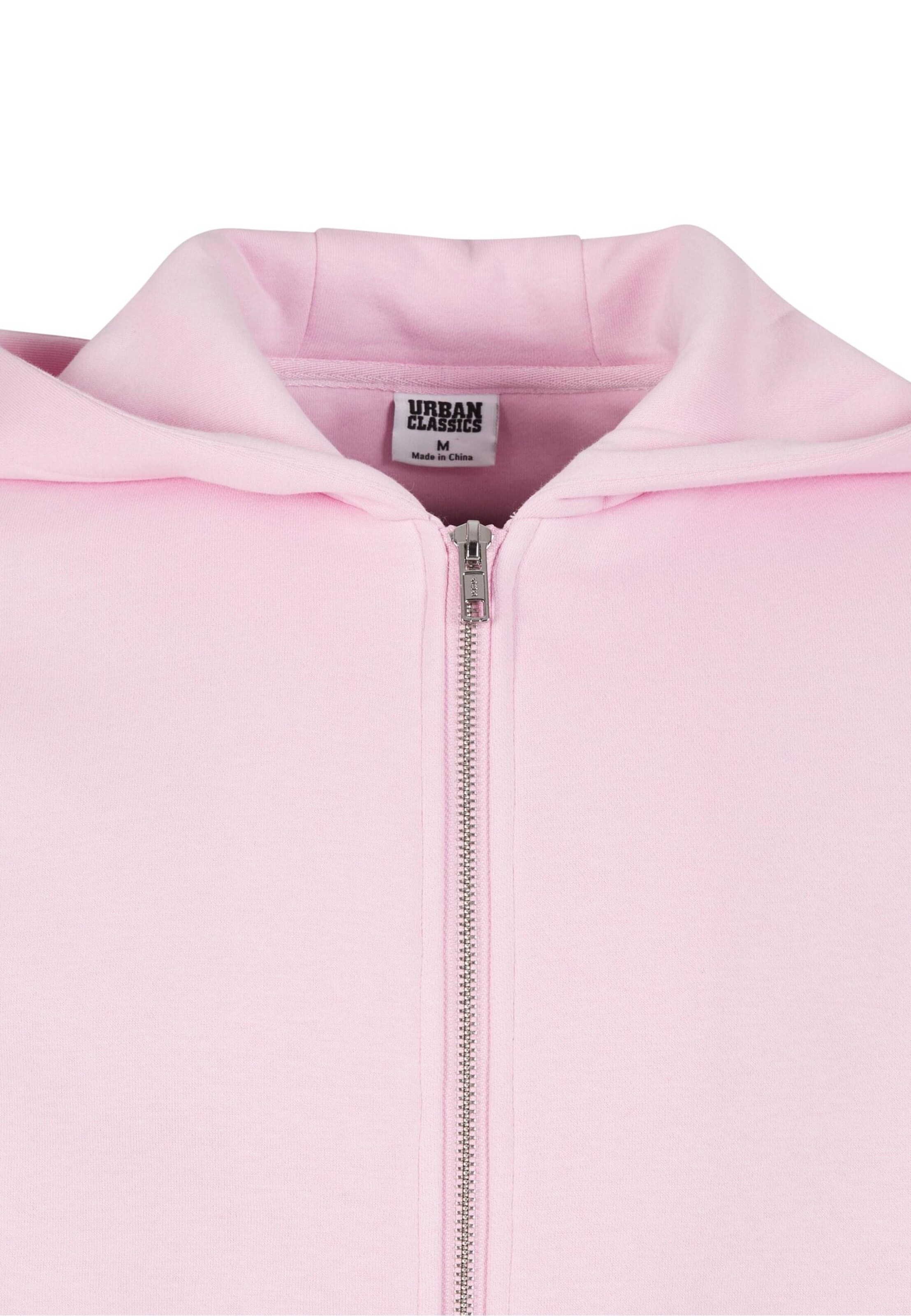 Urban Classics Sweatjakke i pink