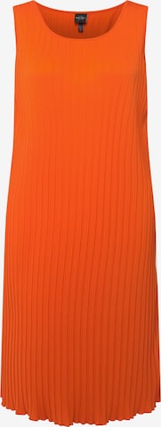 Robe Ulla Popken en orange : devant