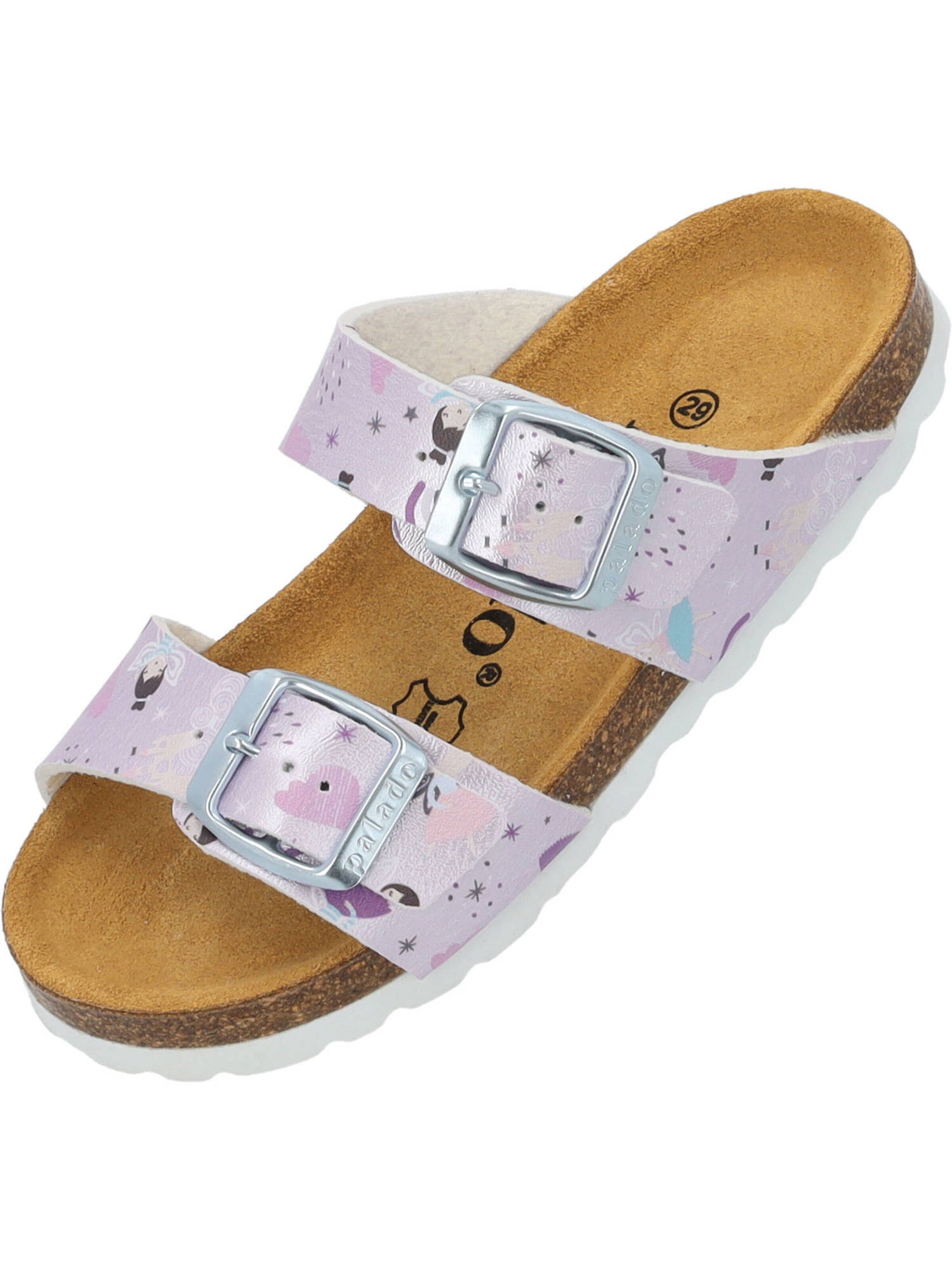 PaladoOtvorene cipele 'Samos' - ljubičasta boja: prednji dio