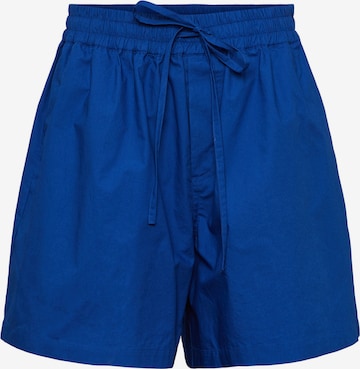 PIECES Kalhoty 'Ava' – modrá: přední strana