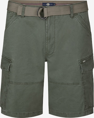 Petrol Industries - Regular Calças cargo em verde: frente