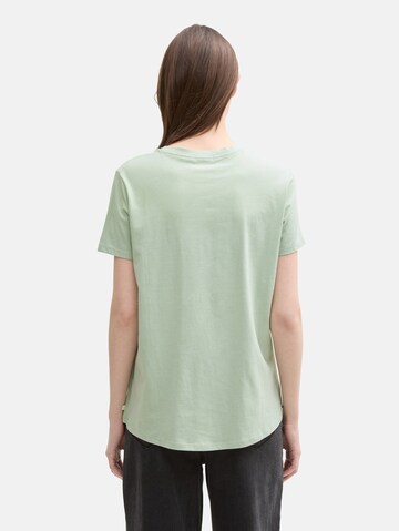 T-shirt TOM TAILOR DENIM en vert