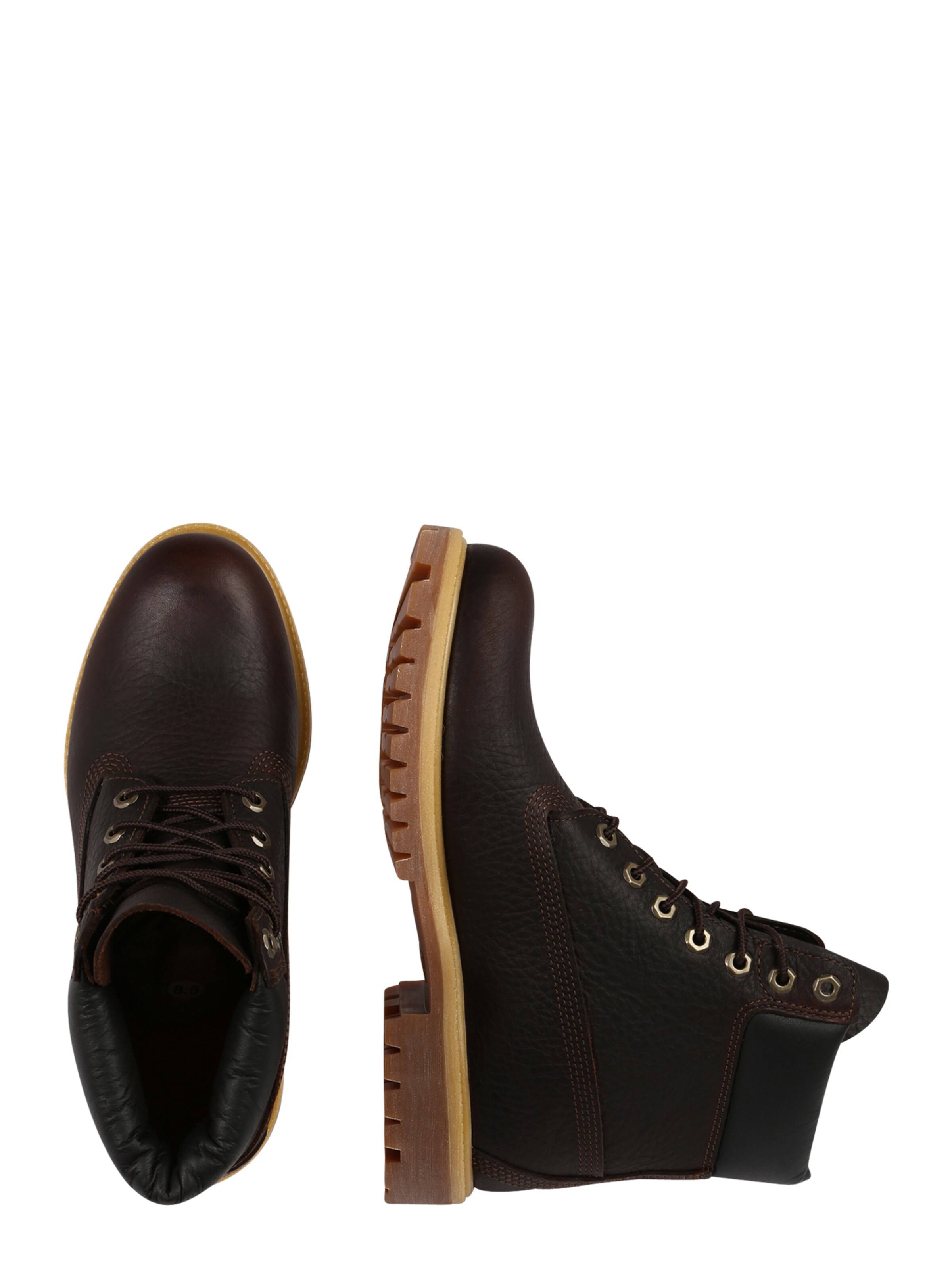 TIMBERLAND Snørestøvler '6IN Premium' i brun