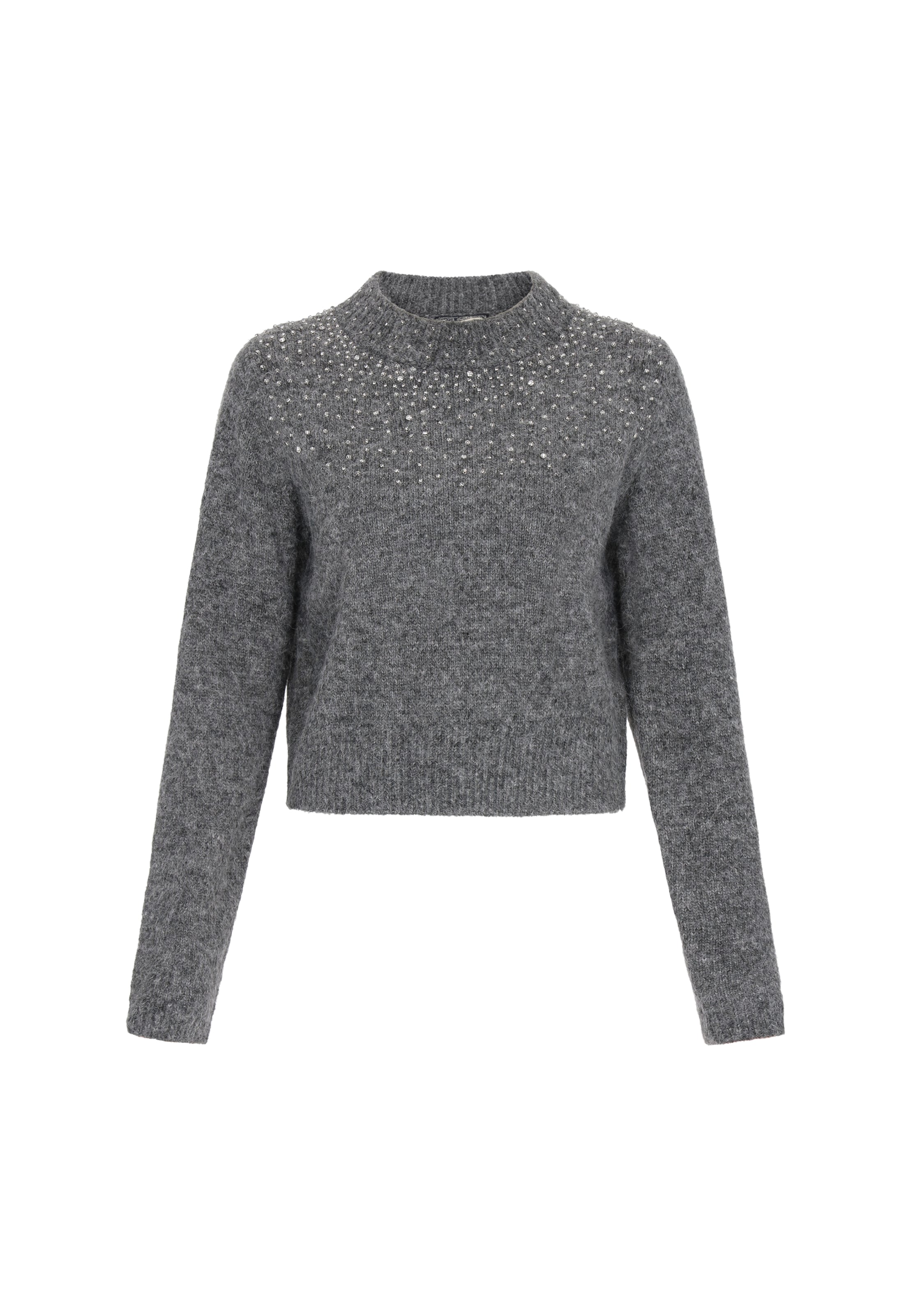 DreiMaster Vintage Kampsun, värv hall: eest vaates