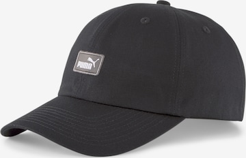 PUMA Cap in Black: front