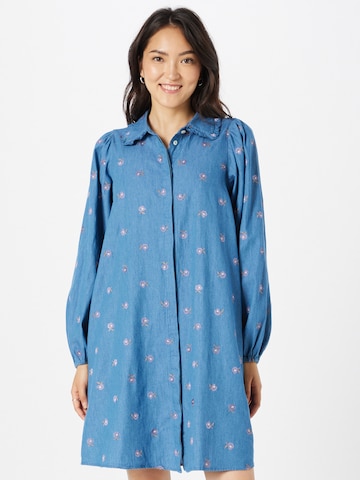 NÜMPH Shirt Dress 'DOSS' in Blue: front
