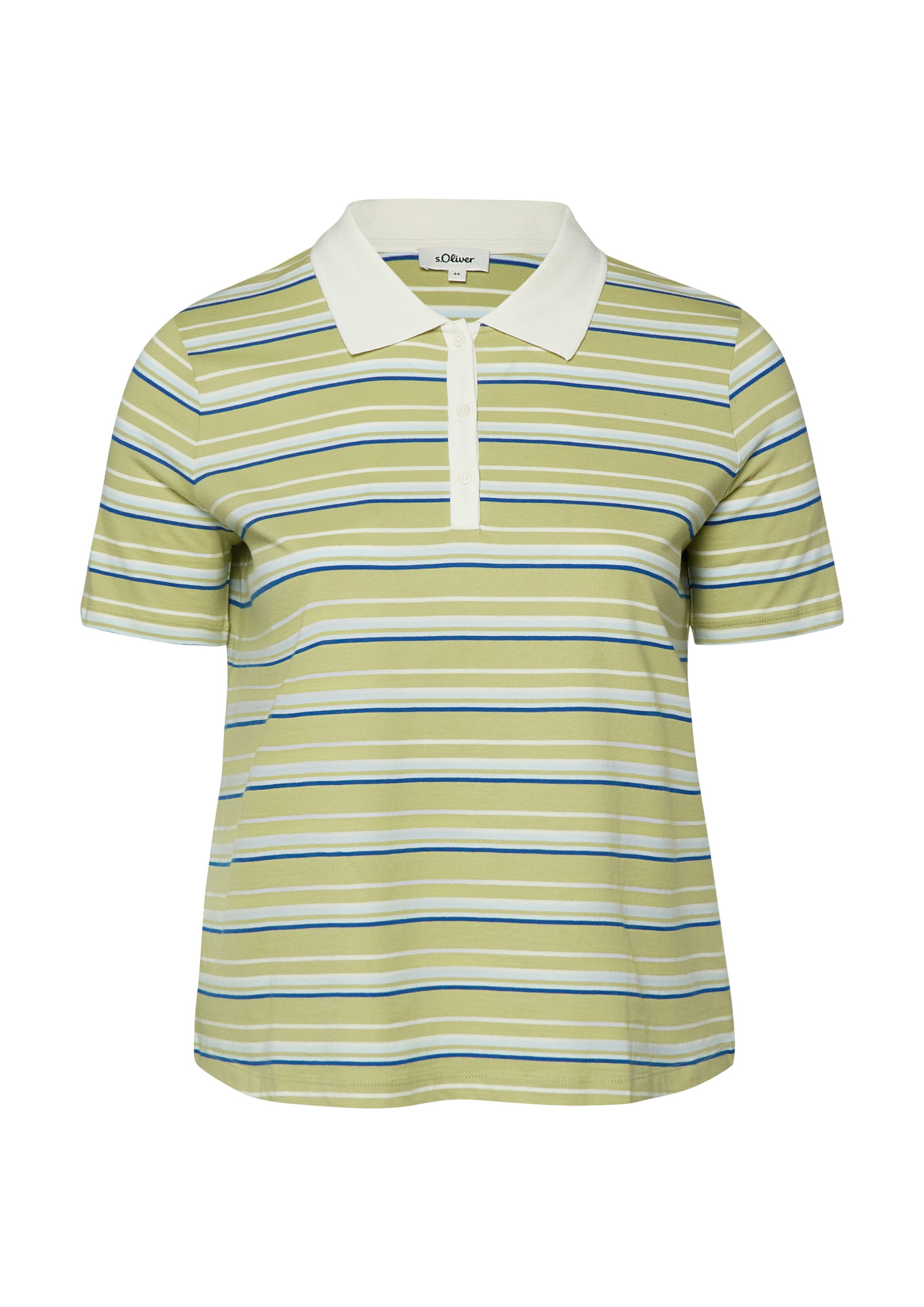 s.Oliver Polo-Shirt in Grün: Vorderseite