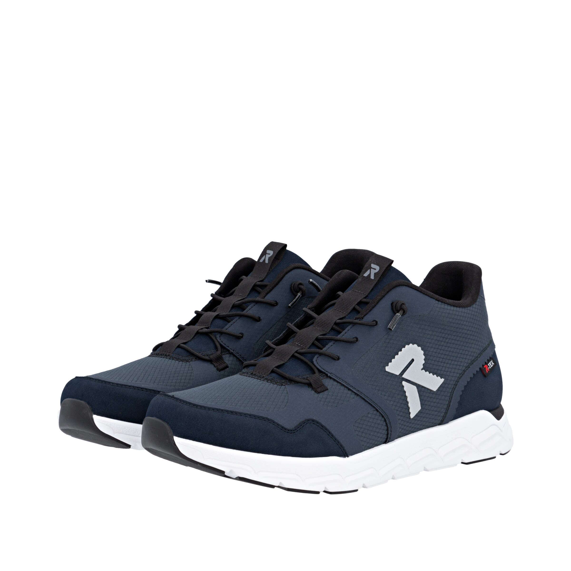 Baskets hautes Rieker en bleu