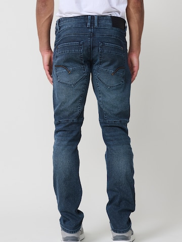 KOROSHI regular Jeans i blå