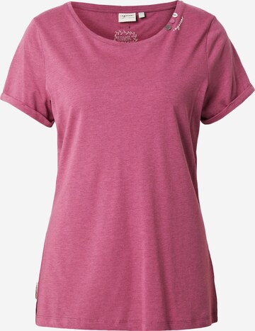 Ragwear T-shirt i rosa: framsida