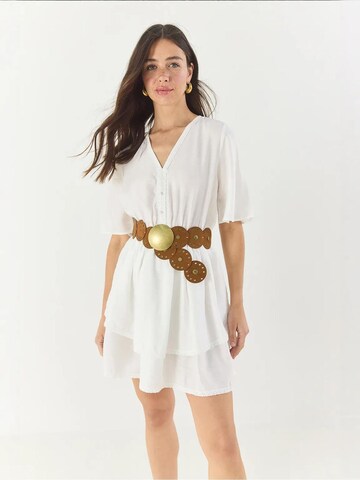 Bianco Lucci - Vestido em branco: frente