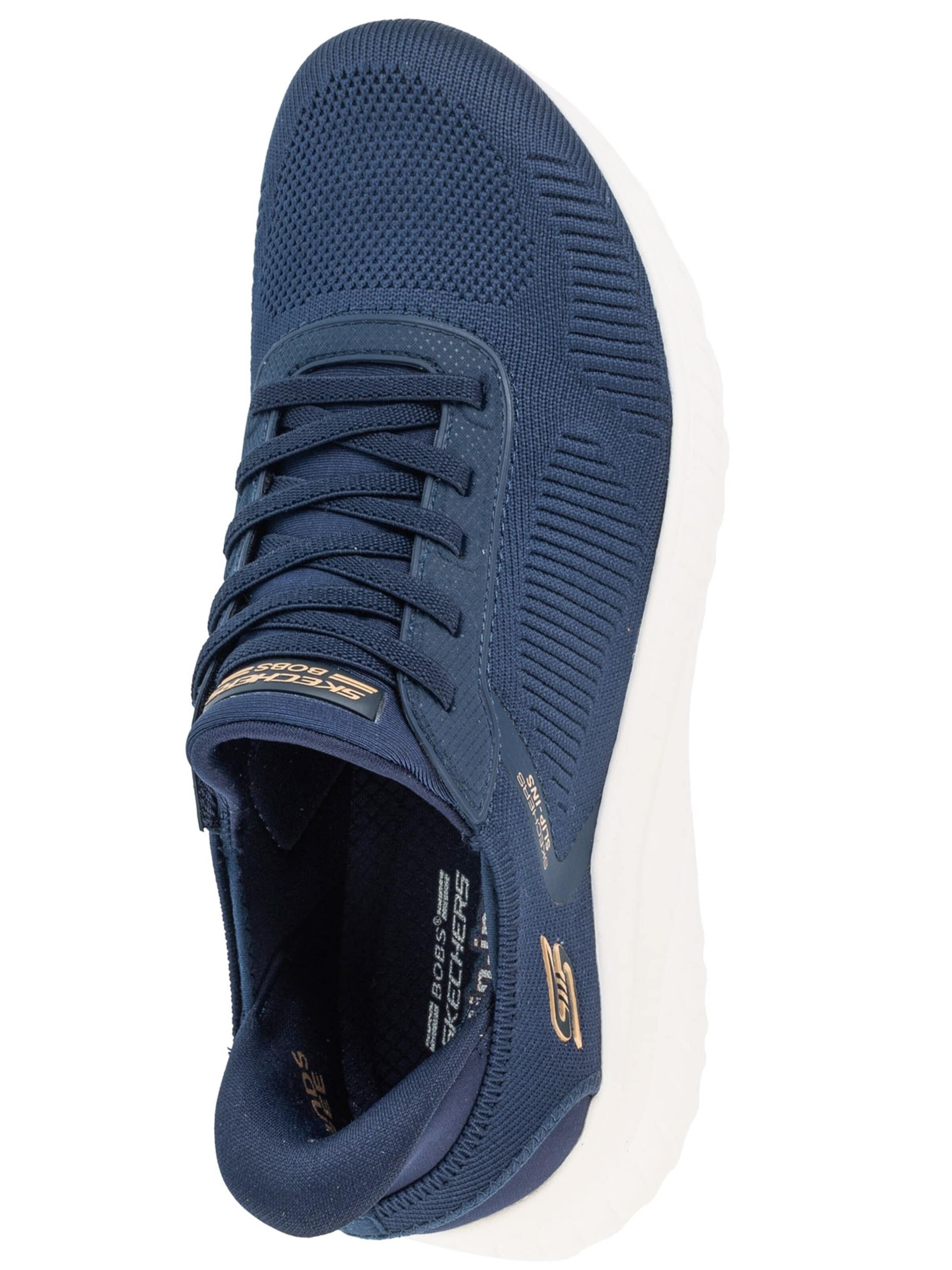 Baskets basses 'Slip-Ins: BOBS Sport Squad Chaos - Current Muse' SKECHERS en bleu