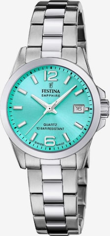 Montre à affichage analogique 'Classics Swiss' FESTINA en bleu : devant
