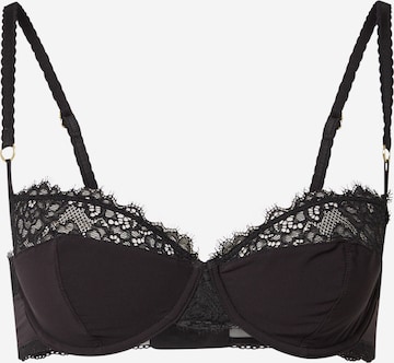 Balconnet Soutien-gorge Stella McCartney en noir : devant