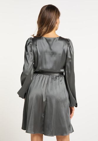 faina Dress in Grey