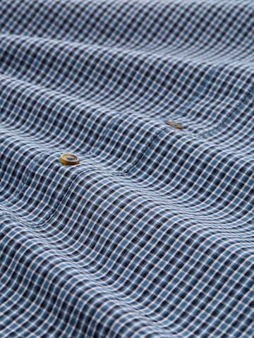 TOM TAILOR Regular fit Button Up Shirt in Blue
