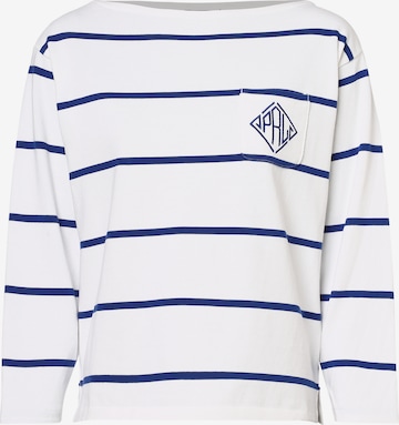 T-shirt Polo Ralph Lauren en blanc : devant