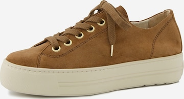 Paul Green Sneaker '4790' in Braun: Vorderseite