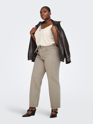 Regular Jean 'CARHilla' ONLY Carmakoma en marron