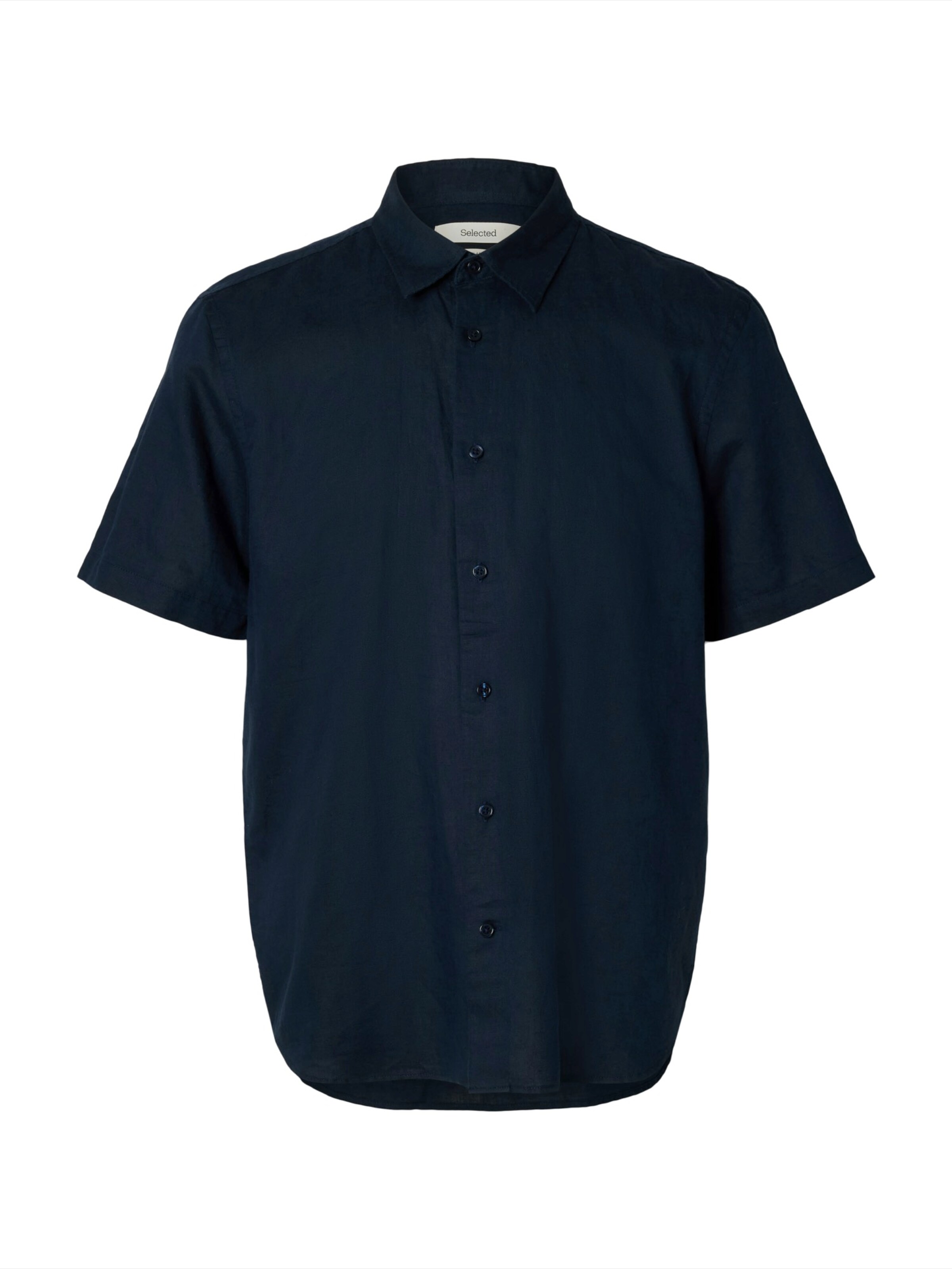 Chemise 'SLHCLAY' SELECTED en bleu : devant
