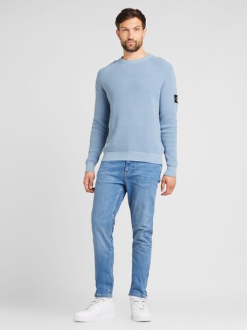 Calvin Klein Jeans Sveter - Modrá