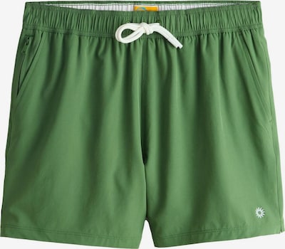 Next Uimashortsit värissä khaki / valkoinen, Tuotenäkymä