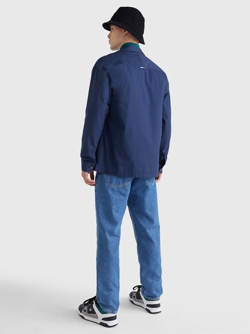 Tommy Jeans Regular Fit Hemd in Blau