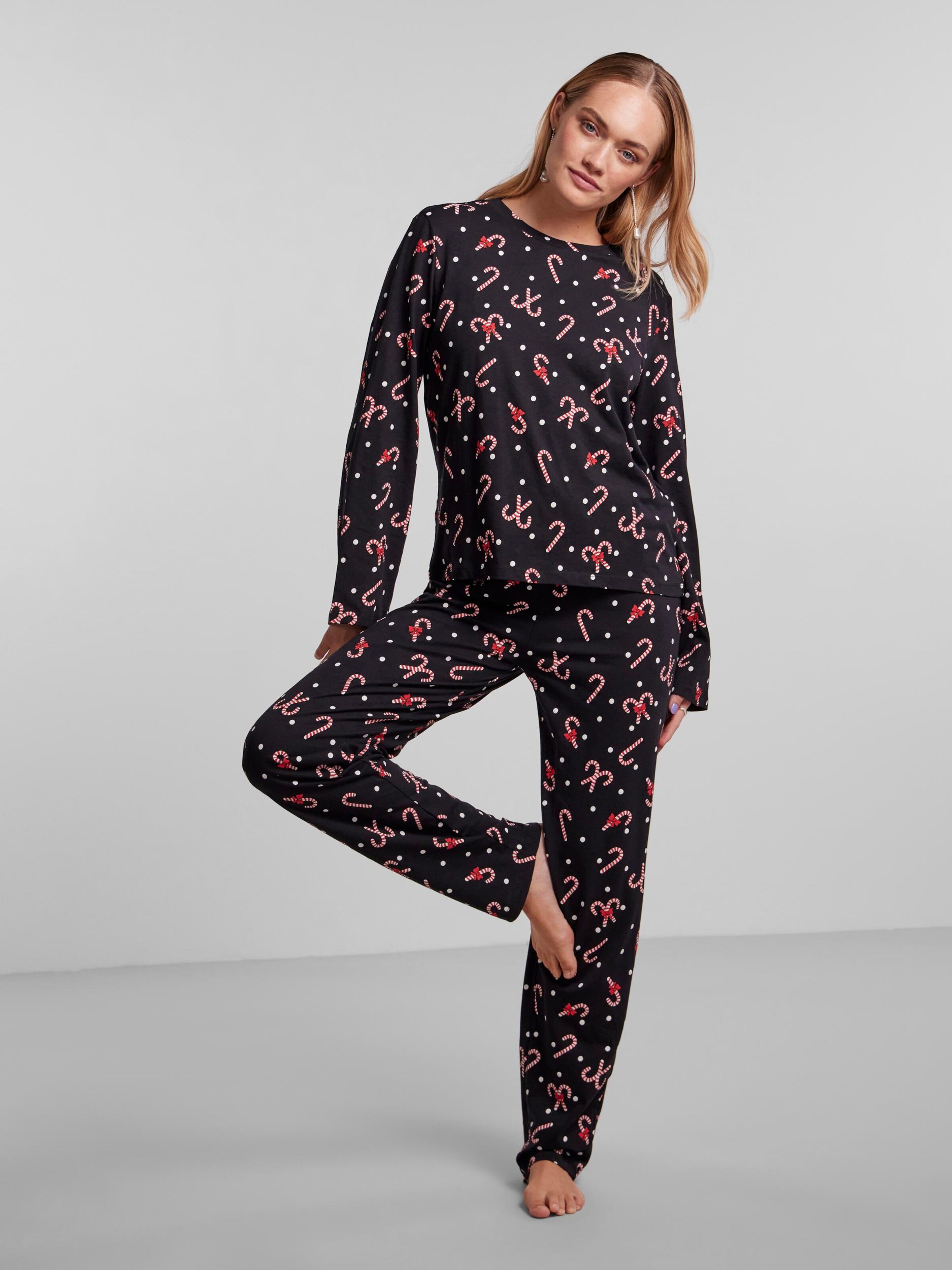 Kleding Dameskleding Pyjamas & Badjassen Pyjamashorts & Pyjamabroeken Pattern 17-24 2 pack Women’s soft Plush Fleece Pajama Pants 