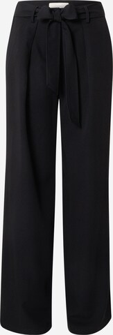 LENI KLUM x ABOUT YOU Loose fit Pleat-Front Pants 'Isa' in Black: front