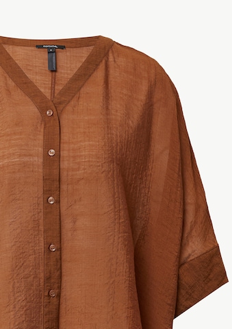 COMMA Blouse in Bruin