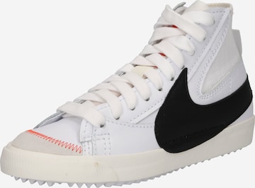 Nike Sportswear Sneakers hoog 'BLAZER MID 77 JUMBO' in Wit: voorkant