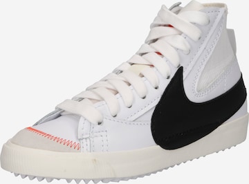 balts Nike Sportswear Augstie brīvā laika apavi 'BLAZER MID 77 JUMBO': no priekšpuses