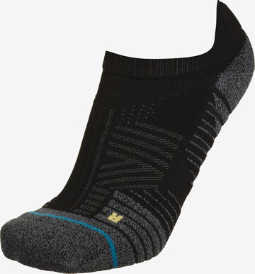 Chaussettes de sport 'Athletic' Stance en noir : devant